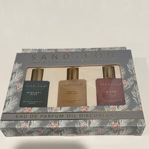 SAND + FOG Eau De Parfum Oil Trio Set